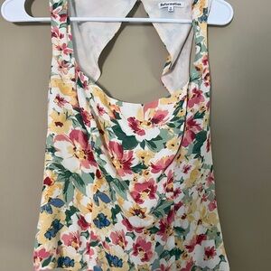 Reformation Cut Out Fitted Tank Top